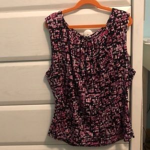 Sleeveless blouse